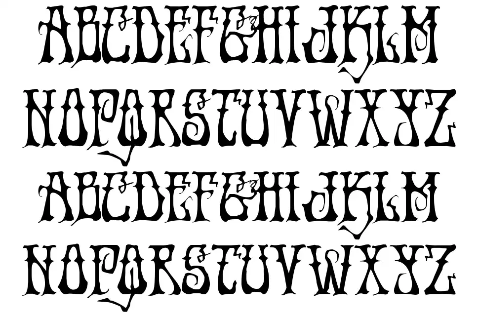 Instand Zenfont specimens