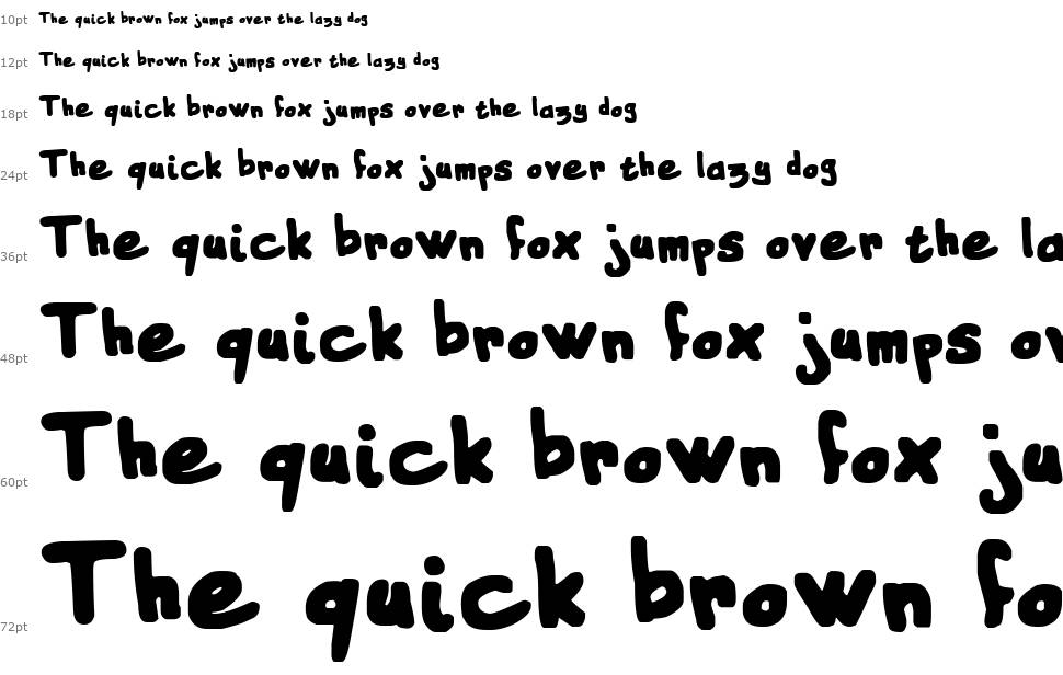Instant Marker font Waterfall