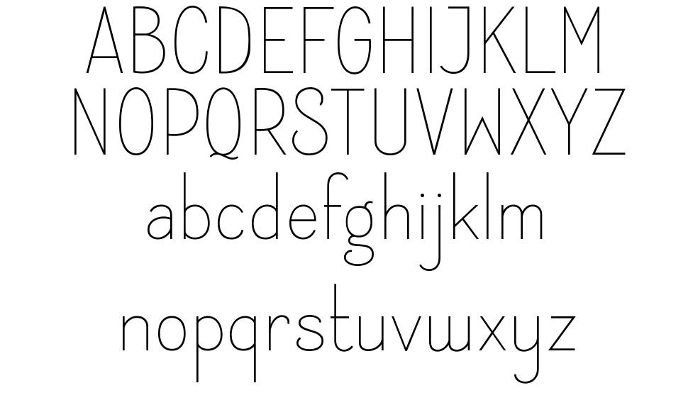 Instine Sans font specimens