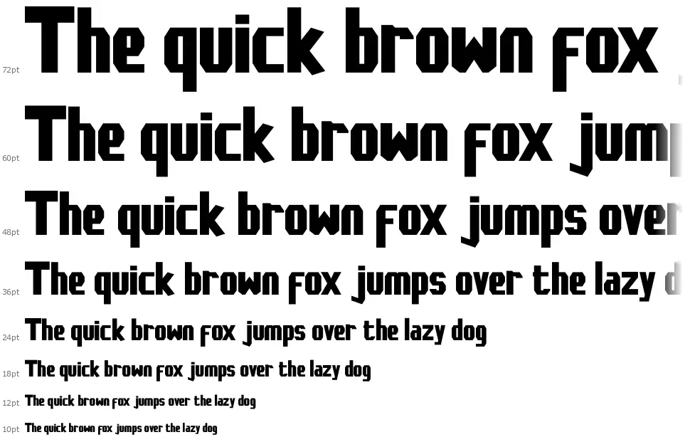 Instinkfont waterfall