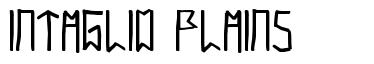 Intaglio Plains 字形