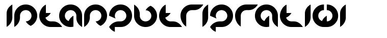 Intanputripratiwi 字形