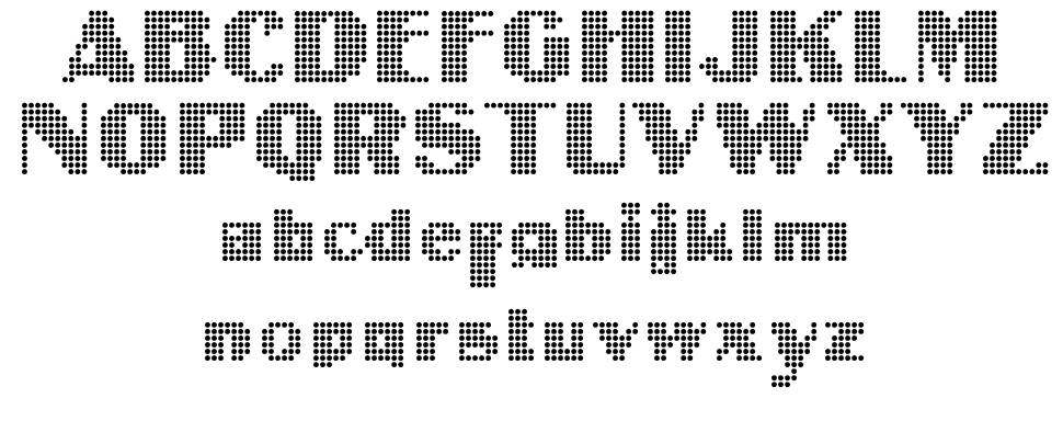 Intellecta Digital font Örnekler