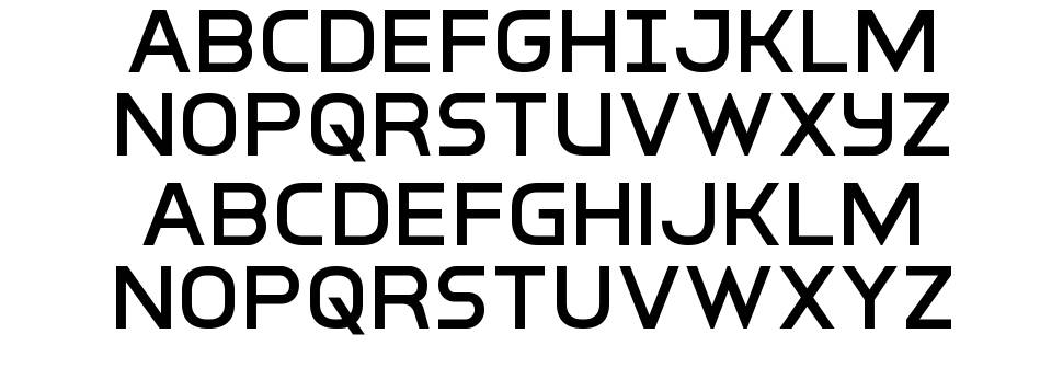 Inter-Bureau font specimens