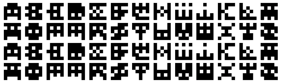 InvadeMytyefont specimens