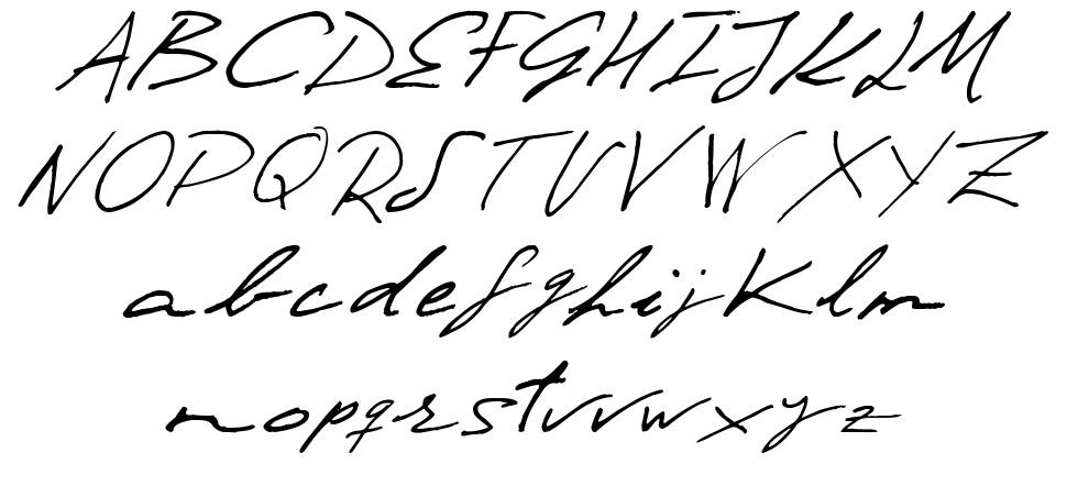 Invission Pro font specimens