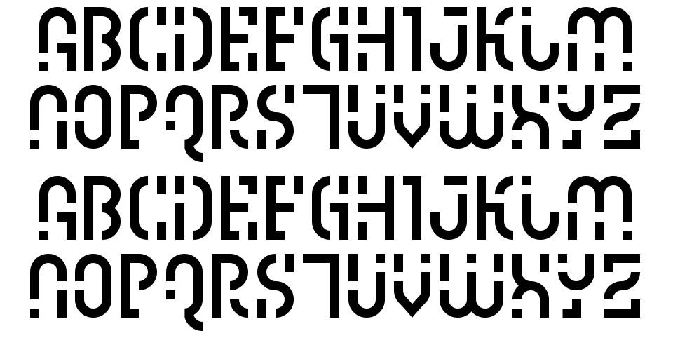 Ipscrik font specimens
