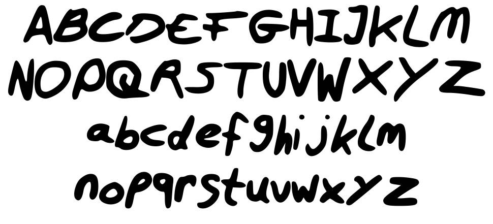 Isabelle 字形 标本
