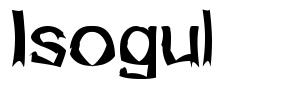 Isogul шрифт