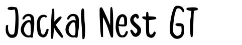 Jackal Nest GT schriftart