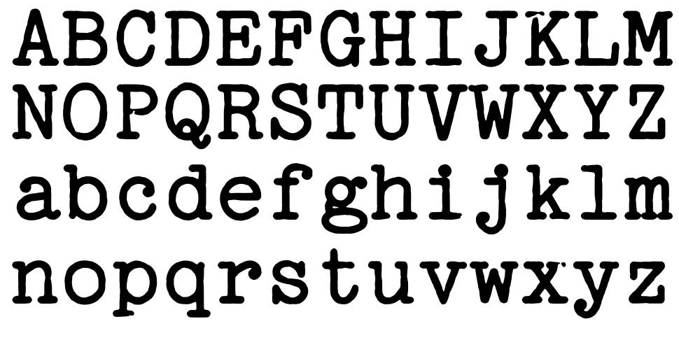 Jackwrite font