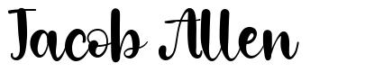 Jacob Allen font