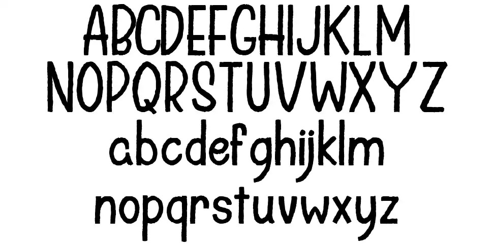 Jagung Rebos font specimens