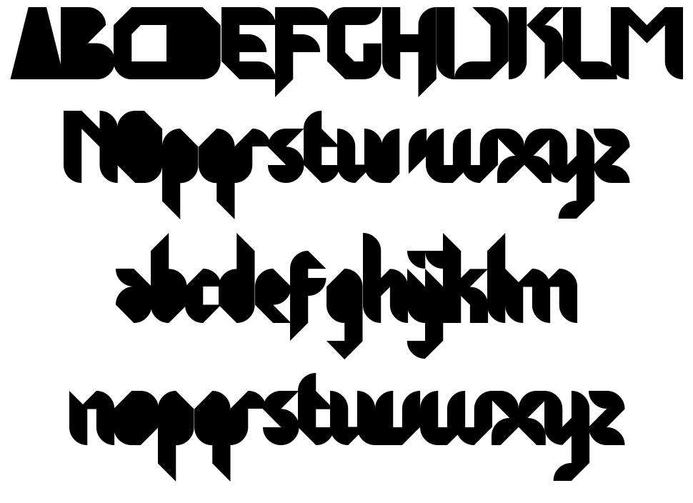 Jakarta Highends font specimens