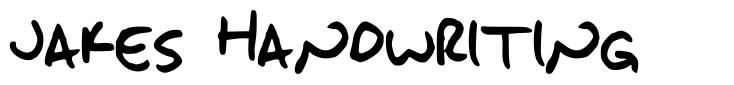 Jakes Handwriting schriftart