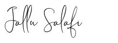 Jallu Salafi font