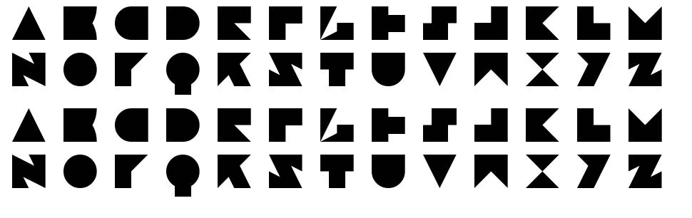 Jamstone font Örnekler