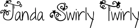 Janda Swirly Twirly