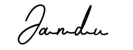 Jandu шрифт