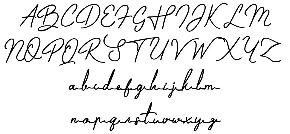 Jandu schriftart vorschau