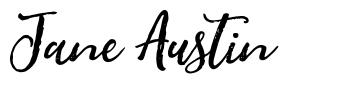 Jane Austin шрифт