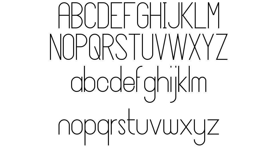 Jane Doe font specimens