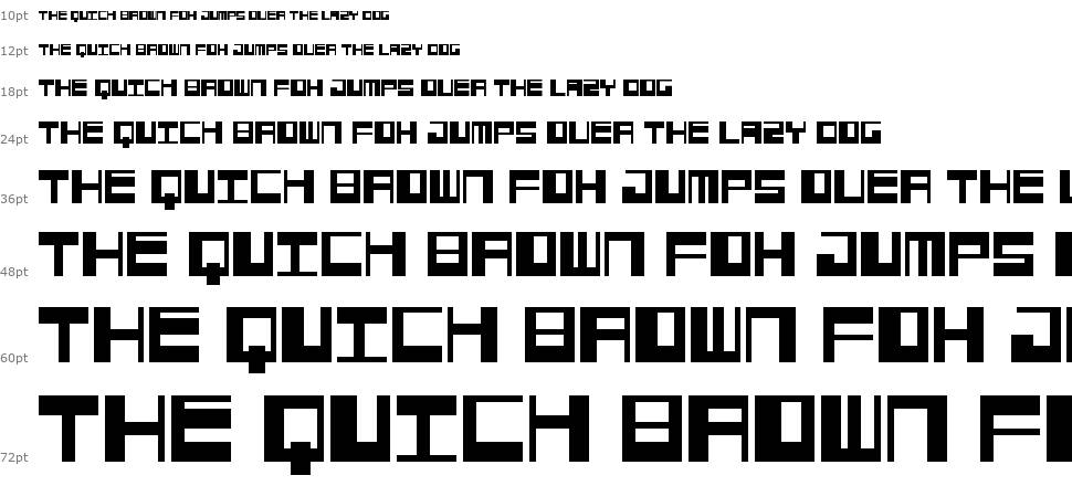 Jangotype font Waterfall