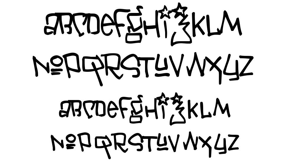 Janis písmo Exempláře