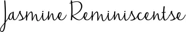 Jasmine Reminiscentse