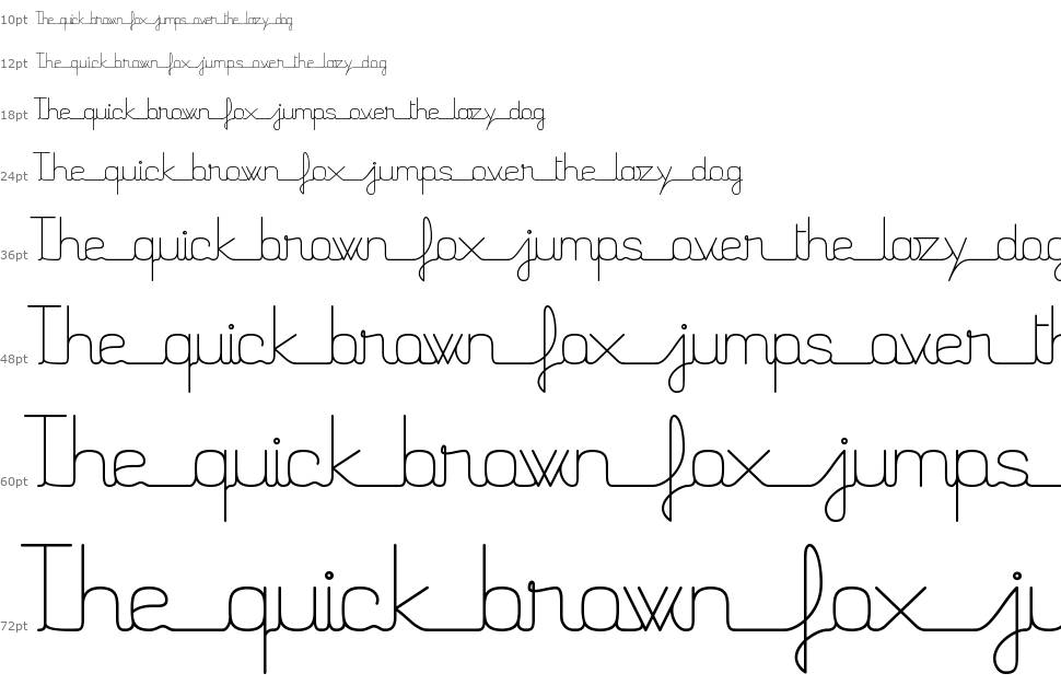 JBFil_std font Waterfall