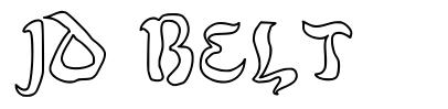 JD Belt font
