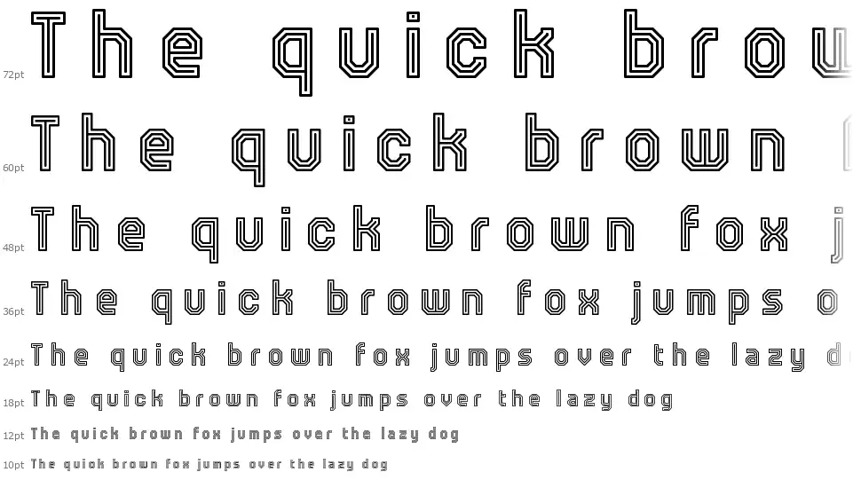 JD Talk font Waterfall