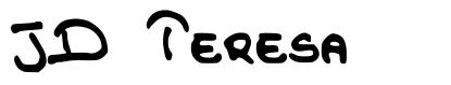 JD Teresa шрифт