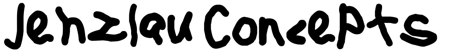 Jehzlau Concepts шрифт