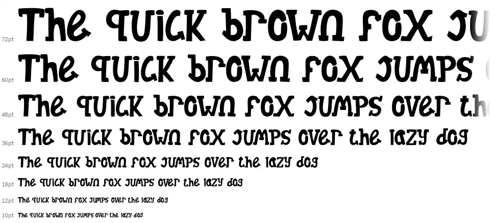 Jelly Squerfont waterfall