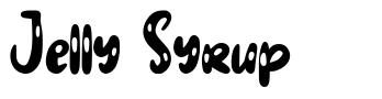 Jelly Syrup font
