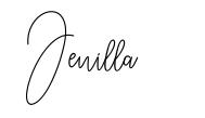 Jenilla шрифт