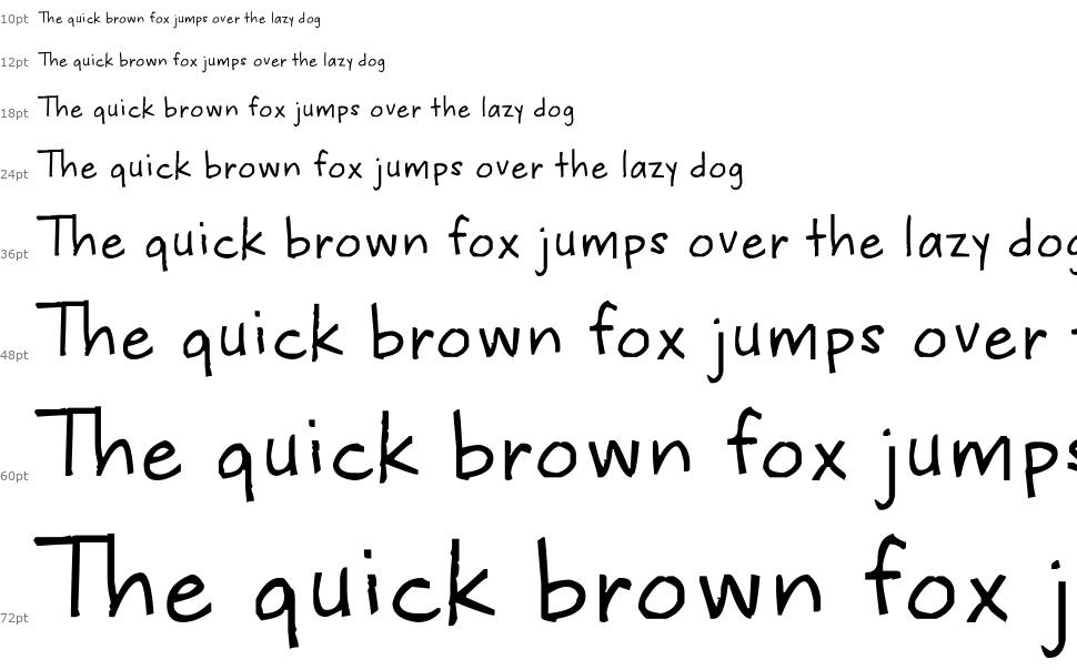 Jenn Bee font Waterfall