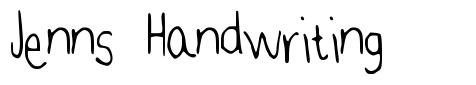 Jenns Handwriting font