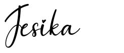 Jesika шрифт