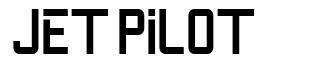 Jet Pilot 字形