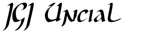 JGJ Uncial шрифт