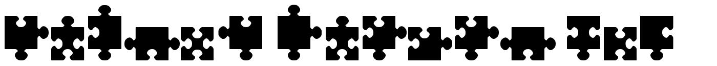 Jigsaw Pieces TFB шрифт