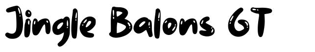 Jingle Balons GT 字形