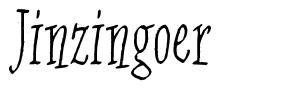 Jinzingoer font