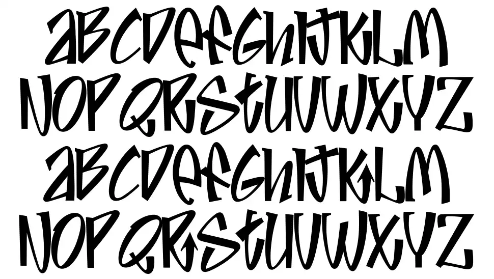Jivefont specimens