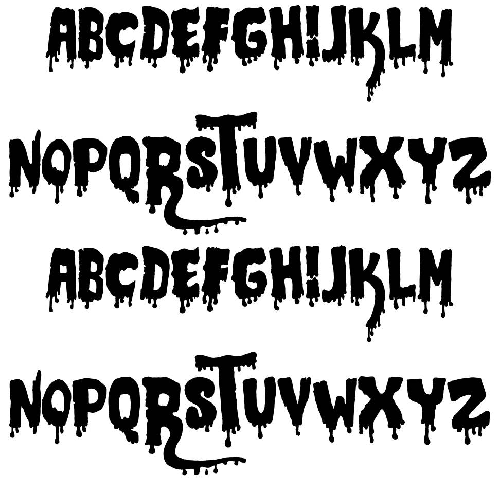 JMH Crypt font Örnekler