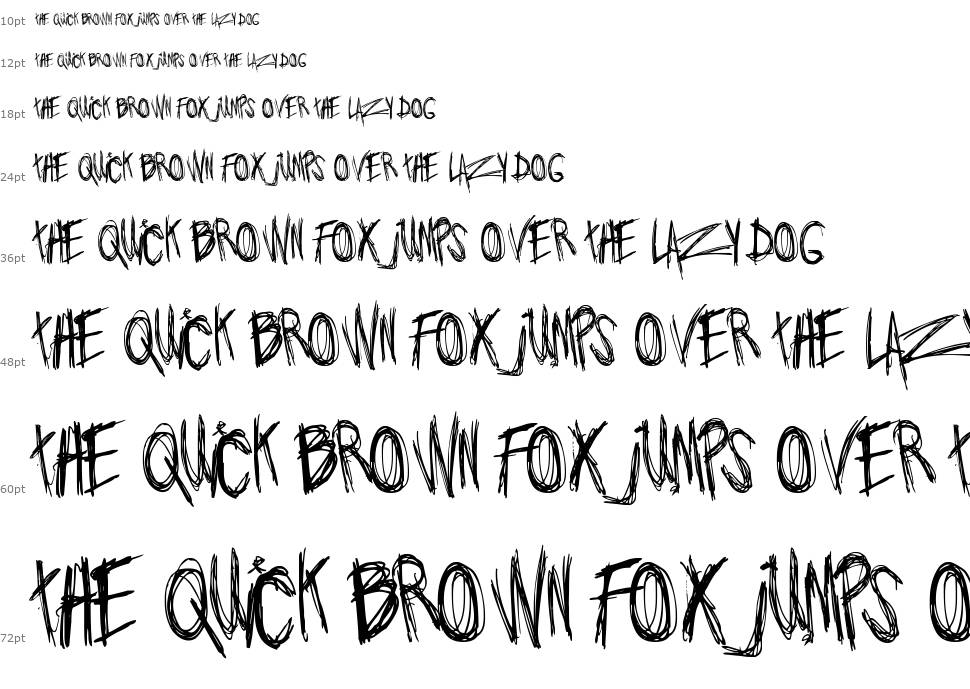 Jo wrote a lovesong font Waterfall