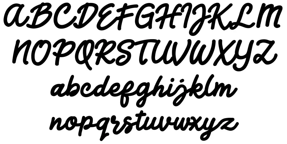 Jocky Starlinefont specimens