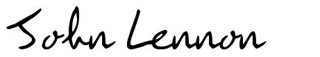 John Lennon font